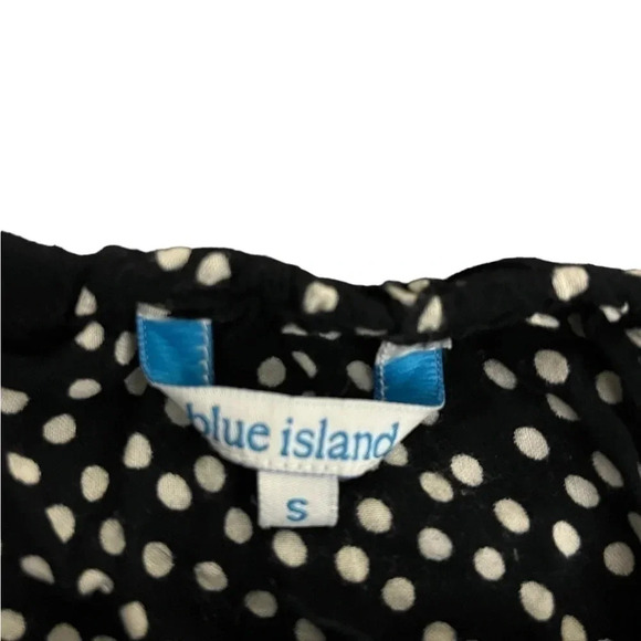 Blue Island Jumpsuit Boho Tropical Vacation Size Small - Picture 4 of 5